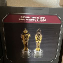 Braata Danlos & Faya Rodemos Statues