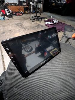 Power Acoustik CPAA‑10MW 10.6″ Floating Touchscreen Head Unit | Wireless CarPlay® & Android Auto™ | Mechless 2-DIN Stereo