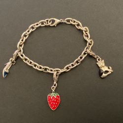 SilverTone Charm Bracelet…7”