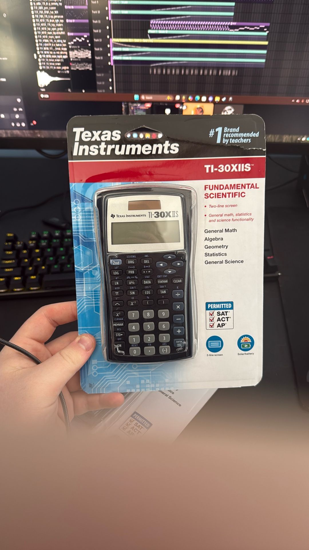 TI-30XIIS Scientific Calculator $20 Value For $8