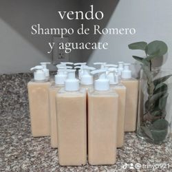 Shampoo de Romero Y Aguacate