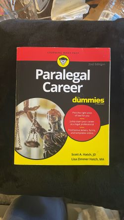 Paralegal Career For Dummies (For Dummies (Career/Education))