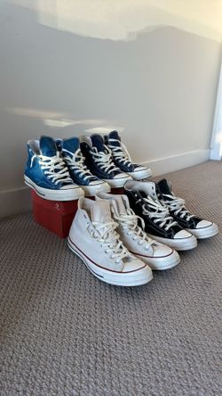 11.5 MENS CONVERSE 1970s 4 pairs NIKE ADIDAS HOKA CLOUD