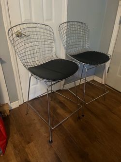 Metal barstools