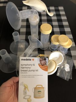 Medela manual Brest pump kit and Baby Pillow NEW!!!