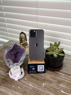 iPhone 12  pro max 128 GB Cricket Black Fair Condition
