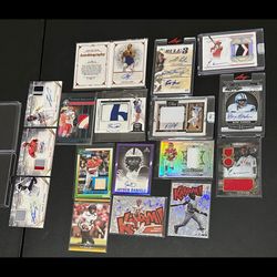 Sport cards patch autos