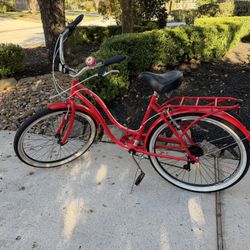 Red Women’s Bike