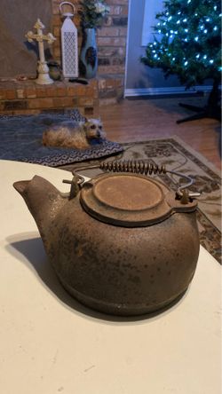 Cast Iron Teapot