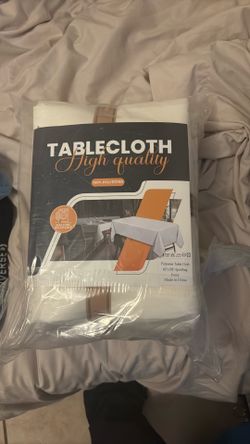Table Clothes 100% Polyester Ivory
