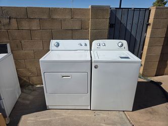 Washer and dryer electric