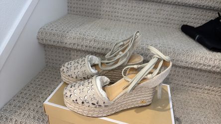 Michael Kors Espadrille Wedge Sandals  SiZE6