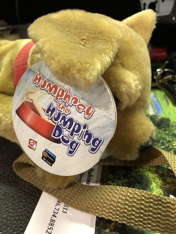 Humphrey the humping dog adult toy