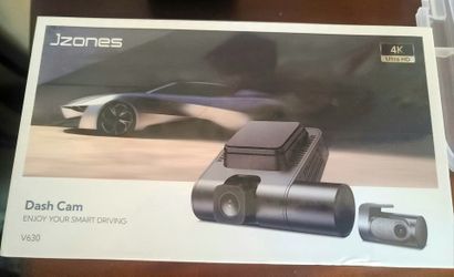 Brand New Sealed 3‑Channel 4K Premier Dash Cam w/64Gb micro sd
