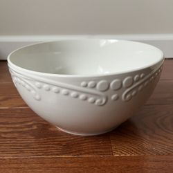 Gourmet Basics By Mikasa: Sophia Porcelain Vegetable Bowl 9“ X 4.5“ New Inbox