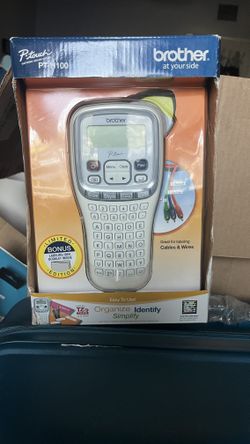 Brother P-touch PT-H100 handheld electronic label maker.