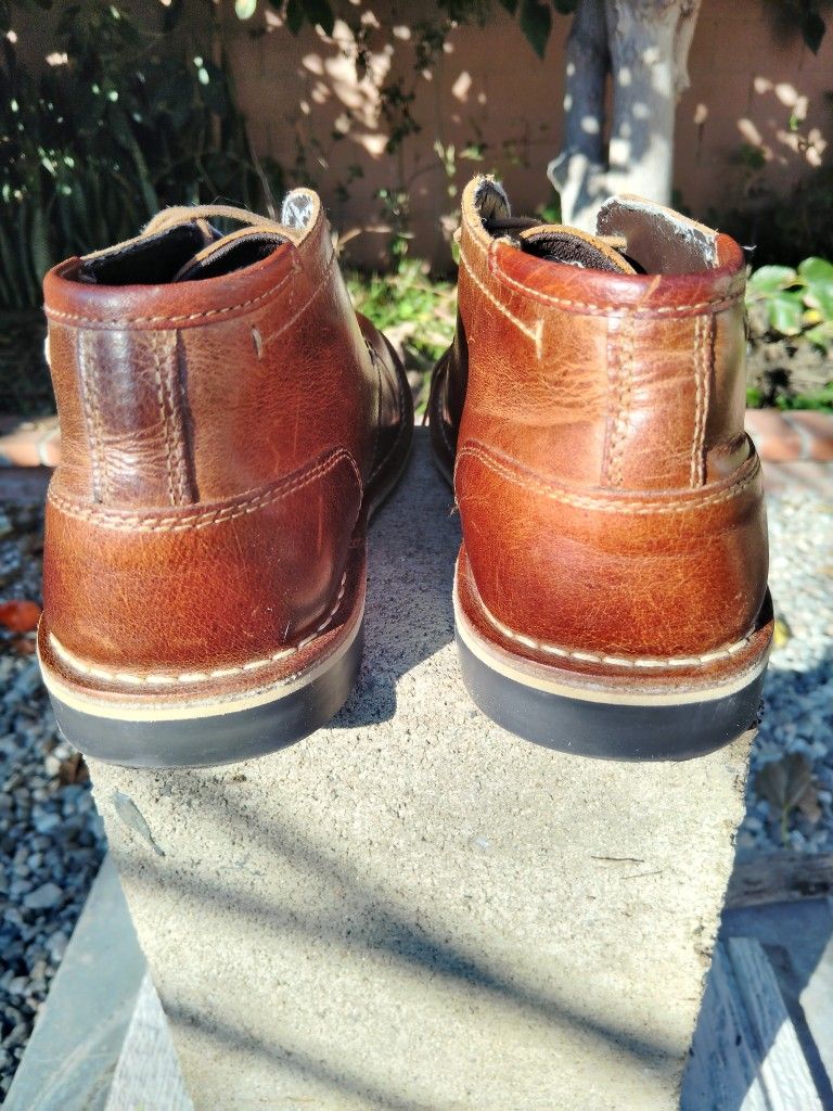 Harros Tan Leather Steve Madden Mens Boots
