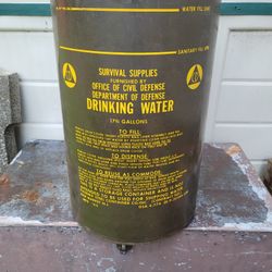 Military Drinking Water Can
