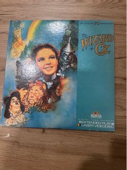 The Wizard of Oz Laserdisc 50th Anniversary Edition Judy Garland Gatefold VGC!!!