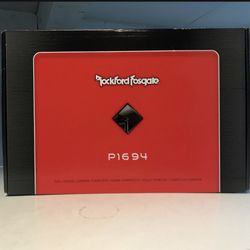 Rockford Fosgate 6x9 Speakers Punch Series 4 Ways P1694 Brand New 