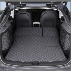 Tesla Model Y Trunk Mats Cargo Liner Waterproof Dog Car Seat Covers Protector All-Weather Trunk Floor Mat For Tesla Model Y Juniper Accessories 2025-2