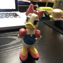 Vintage Daisy Duck Porcelain Statue / Figurine Made in Japan