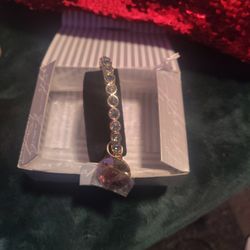 LIGHT BLUE And White Bracelet 