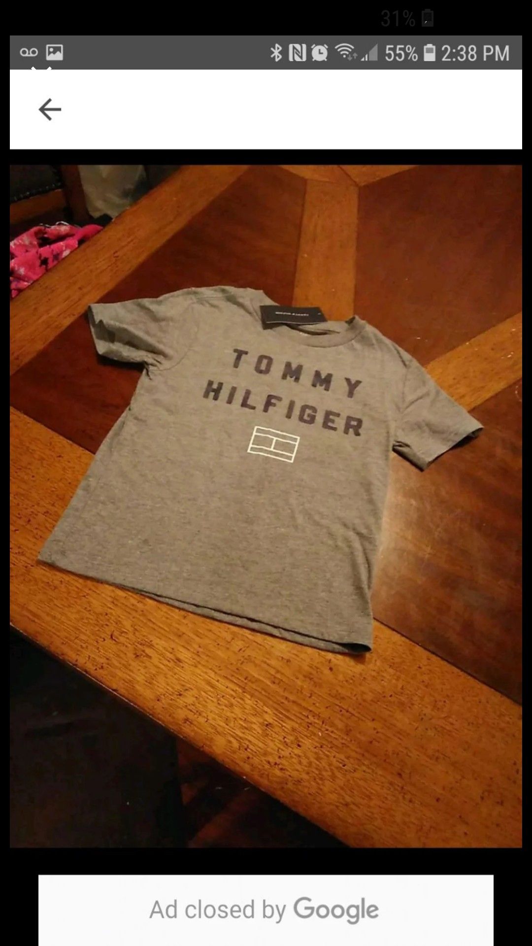 Boys Tommy Hilfiger shirt size 5 NEW