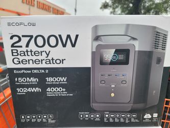 EcoFlow DELTA 2  battery generator