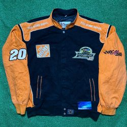 Vintage Tony Stewart Home Depot NASCAR Jacket X-Large Pre-Owned