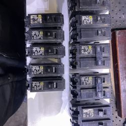 SquareD Circuit breakers