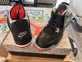 Jordan 4 BRED GS 6.5