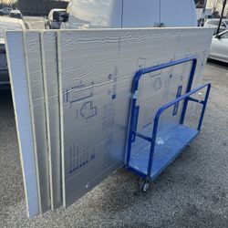 brown board 8x4  X 4.