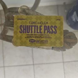 Coachella Week 2 Shuttle Pass
