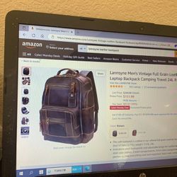 15.6 Inch Laptop Backpack, Camping Travel 24L Rucksack