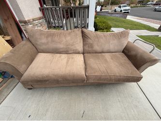 Brown couch
