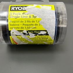 RYOBI ONE+ 0.065 Spool (3-Pack)