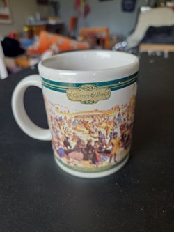 Carrier and Ives mug Central Park