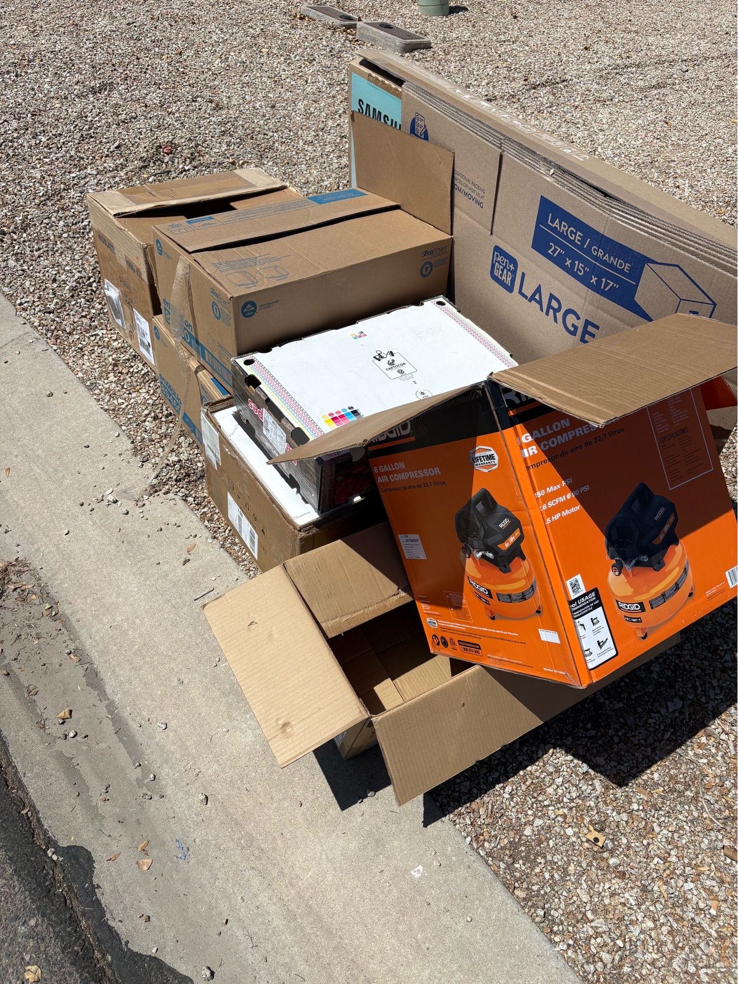 FREE moving boxes