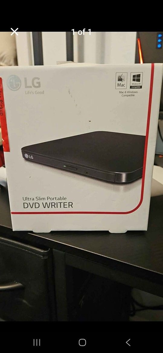 LG USB DVD Writer