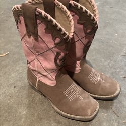 Roper Girls Cowgirl Boots Size 11