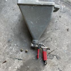 Wal-Board Texture Hopper Gun Sprayer with 3 Spray Tips