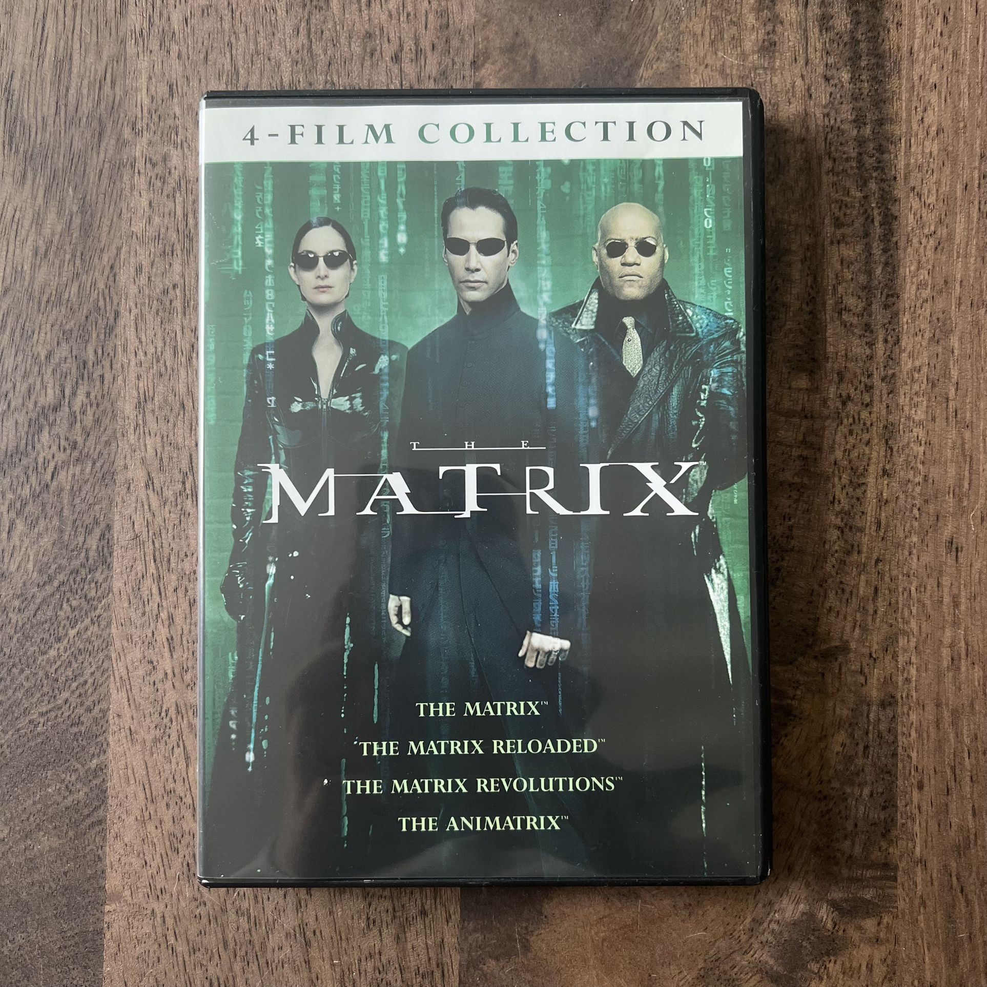 The Matrix Action Sci-Fi 4-Film Collection DVD Movies