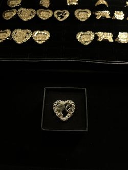Gold Barbie Heart Rolex Ring