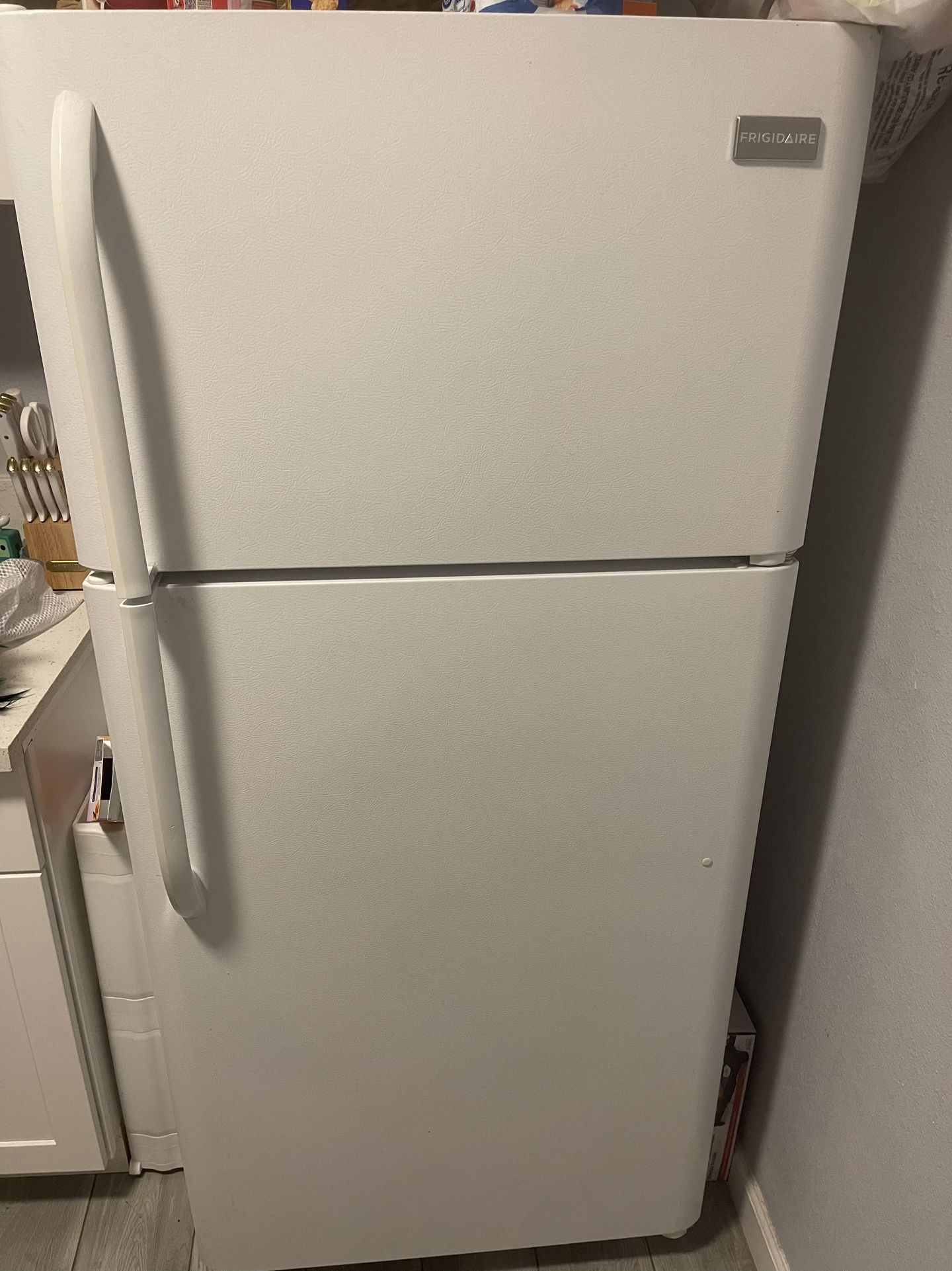 White Frigidaire Refrigerator (Not Free)