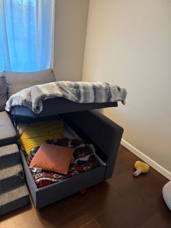 IKEA Sectional Couch (Grey)
