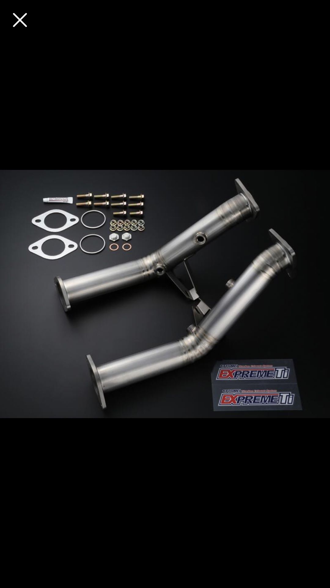 350z parts and g35 infinity tomei test pipe