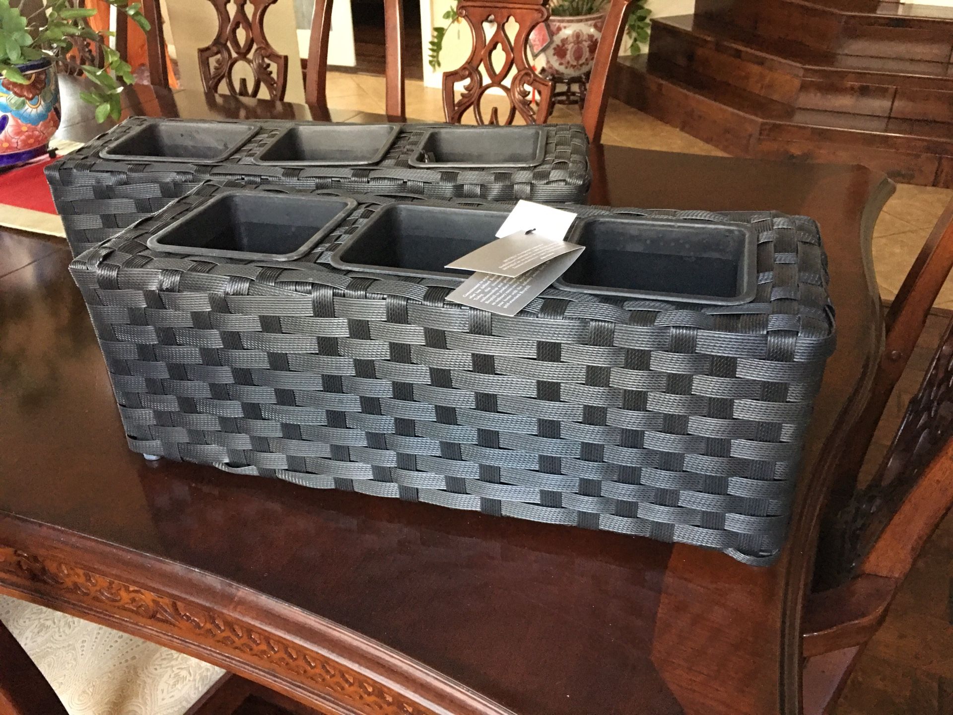 @@ Brand New @@ Rattan Plants Holder