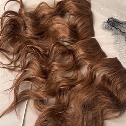 Hair Extensions Copper Auburn