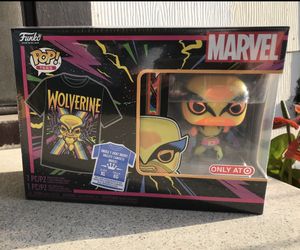 Marvel Wolverine X-Men Black Light funko Pop 